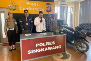 Awal Tahun Berdarah bagi Penjahat, Polres Singkawang Ringkus Komplotan Pencuri Lintas Wilayah