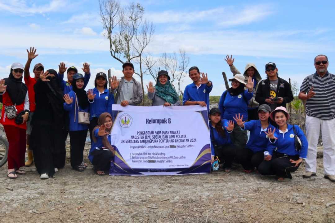 Target Jadi Sentra Ikan Bandeng, Desa Lambau Jawai Tantang Banjir Rob Demi Ekonomi Pesisir