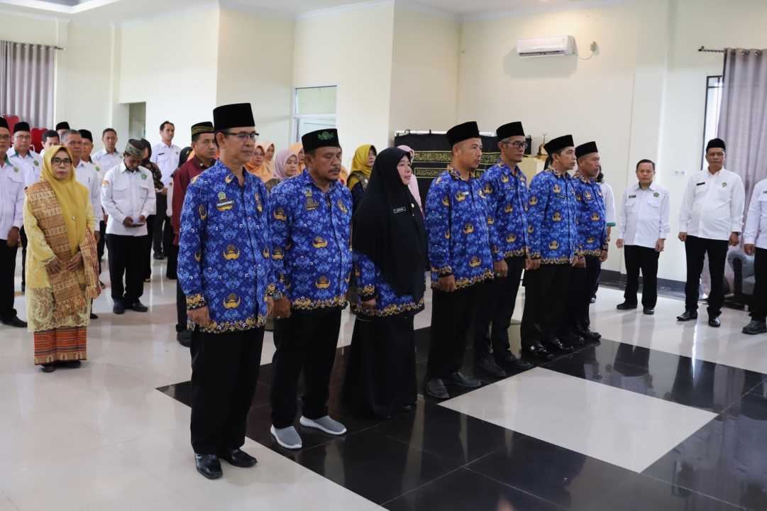 Resmi Menjabat, Inilah Daftar 7 Kepala Madrasah Baru di Sambas yang Dilantik Kakanwil Kemenag Kalbar
