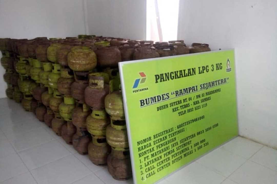 Amankan Stok Ramadhan, Kadis Kumindag Hermanto Tambah 21 Ribu Tabung Gas Melon di Sambas
