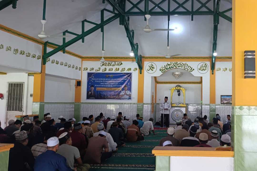 Diharap Bertobat! Warga Binaan Rutan Sambas Diajak Istigfar Bersama di Pesantren Kilat Ramadan